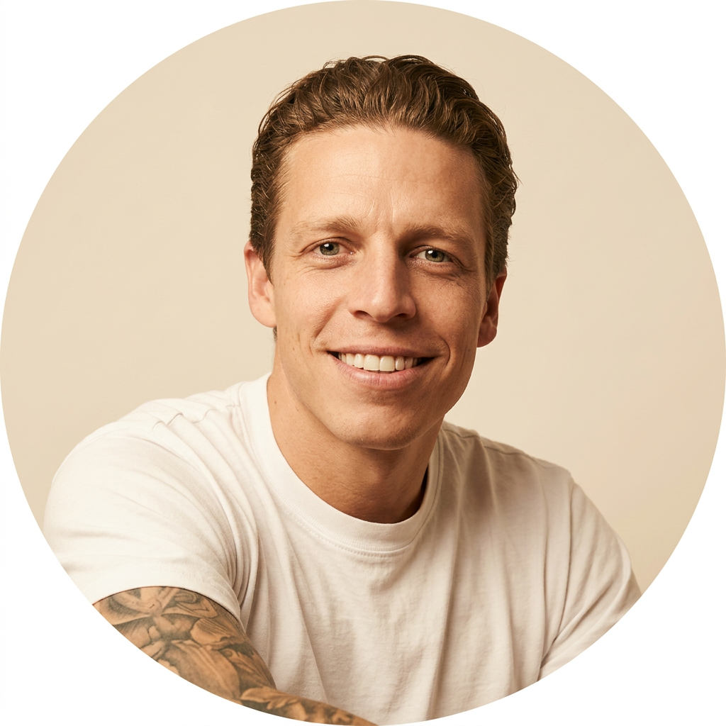Portret van Nigel Berg